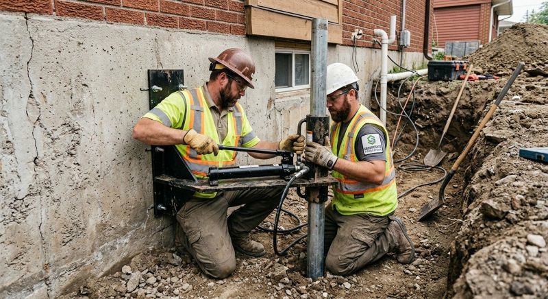 Settling Foundation Service in Chesterfield County, VA