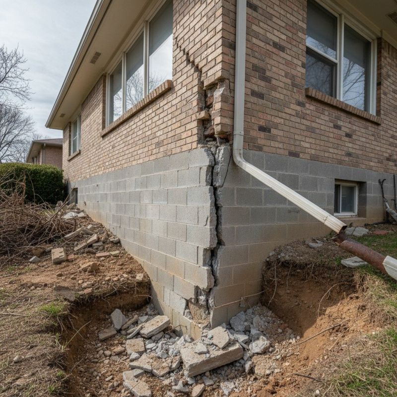 Settling Foundation Service in Mechanicsville, VA