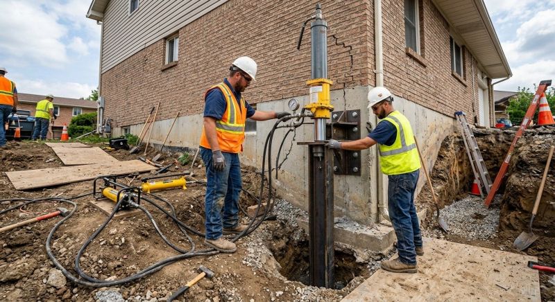 Settling Foundation Service in Montpelier, VA