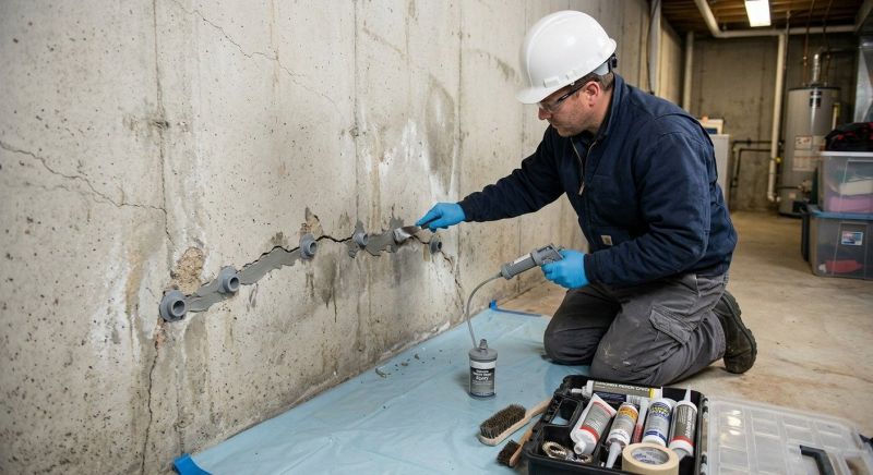Structural Crack Repair in Richmond, VA