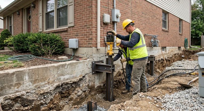 Structural Foundation Repair in Goochland County, VA