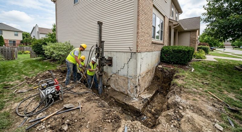 Structural Foundation Repair in Hanover County, VA