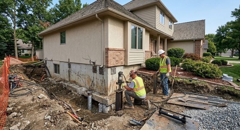 Structural Foundation Repair in Midlothian, VA