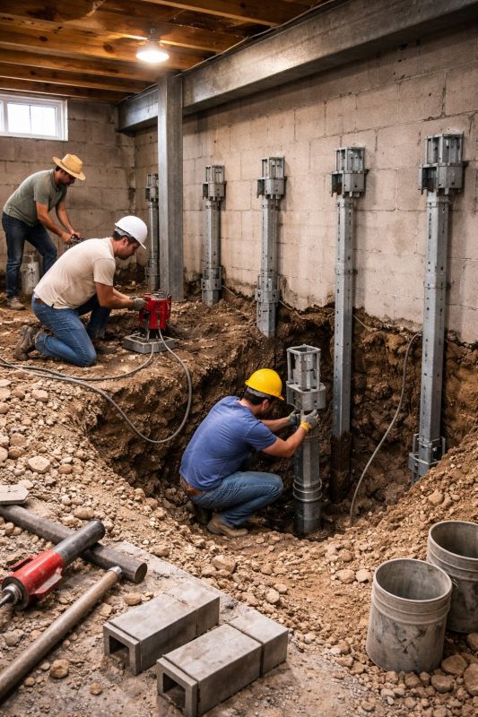 Structural Underpinning in Richmond, VA