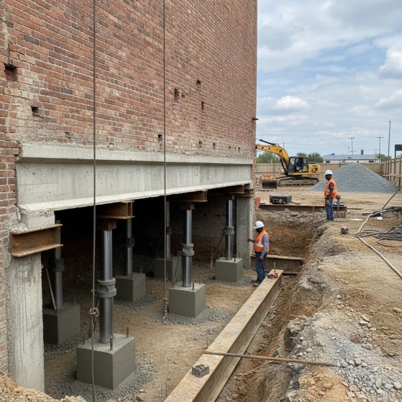 Structural Underpinning in Richmond, VA
