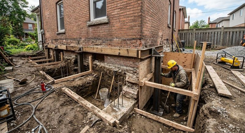 Structural Underpinning in Richmond, VA